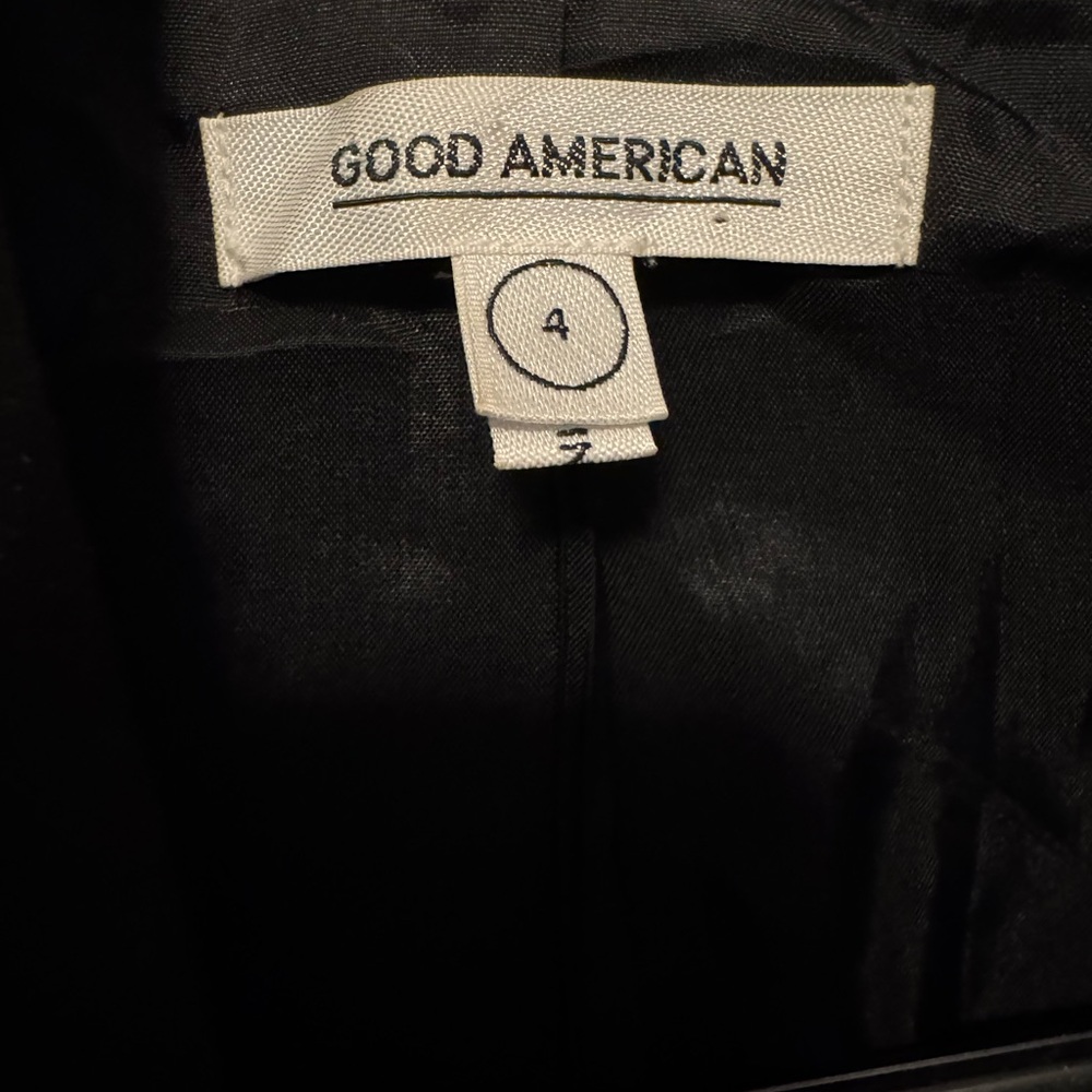 Good American blazer mini dress